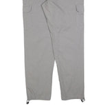 URBAN CLASSICS Mens Grey Regular Fit Cargo Drawstring Trousers W34 L32 Casual