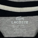 Lacoste Striped T-Shirt - XL Black Cotton
