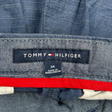 Tommy Hilfiger Chino Shorts - 33W 10L Blue Cotton
