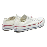 CONVERSE Chuck Taylor All Star Womens Low Top Trainers White Canvas UK 5.5