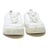 BOSS Mens White Leather Trainers UK 7 Casual Everyday Premium Comfort