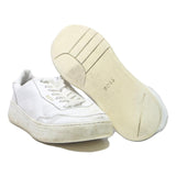 BOSS Mens White Leather Trainers UK 7 Casual Everyday Premium Comfort