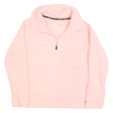 CALVIN KLEIN PERFORMANCE Womens Pink Pullover Plain Crew Neck Polyester Jumper
