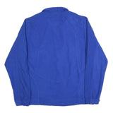 ADIDAS Mens Blue Athletic Training Zip Jacket 2XL Polyester Blend Sportswear