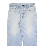 CARHARTT Mens Jeans Blue Relaxed Straight Denim Light W38 L30 Casual Workwear