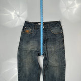 Rock & Roll Hall Of Fame Jeans - 32W 27L Blue Denim
