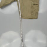 Lee Cargo Shorts - 34W 9L Khaki Cotton