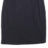 ESCADA Womens Black Wool Pencil Knee Length Skirt Size S Elegant Classic