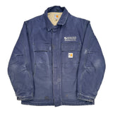 Maintenance Services Carhartt Jacket - Large Blue Cotton