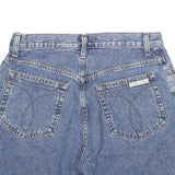 CALVIN KLEIN JEANS Womens Shorts Blue Denim M W28 Classic Fit Casual