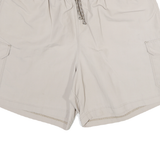 CHAMPION Womens Shorts Beige Casual Cargo Plain L W30 Lightweight Comfort