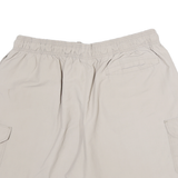 CHAMPION Womens Shorts Beige Casual Cargo Plain L W30 Lightweight Comfort