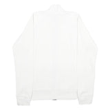 CARHARTT Womens White Zip Jacket M Polyester Plain Casual Lightweight