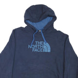 THE NORTH FACE Mens Navy Blue Hoodie XL Cotton Blend Classic Logo Sweatshirt