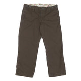 TOMMY HILFIGER Womens Shorts Brown Casual M W30 Cotton Blend Relaxed Fit