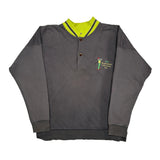 The International Golf & Country Club Boss Collared 1/4 Zip - Large Green Cotton