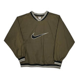 Nike Windbreaker - 2XL Black & White Polyester