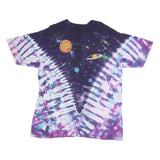 LIQUID BLUE Mens Blue & Purple Graphic T-Shirt 2XL Short Sleeve Crew Neck Cotton