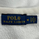 Polo By Ralph Lauren Sweatshirt - Medium White Cotton