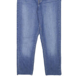 LEVI'S Womens Jeans Blue Slim Skinny Denim Light W29 L23 Raw Hem Zip Closure