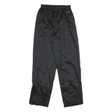 REEBOK Mens Joggers Black S W24 L29 Classic Straight Fit Lightweight Nylon