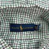 Ralph Lauren Checked Shirt - XL Green Cotton
