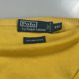 Polo By Ralph Lauren Sweater - 2XL Yellow Cotton
