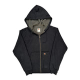 Dickies Hoodie - Large Black Cotton Blend