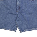 WRANGLER Mens Denim Blue Casual Shorts XL W38 Classic Cotton 5-Pocket Zip Fly