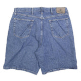 WRANGLER Mens Denim Blue Casual Shorts XL W38 Classic Cotton 5-Pocket Zip Fly