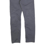 CARHARTT Mens Cotton Blend Slim Blue Trousers Zip W31 L32 Casual Workwear