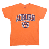 RIVALRY THREADS Womens Orange Auburn Graphic T-Shirt M Short Sleeve Crew Neck