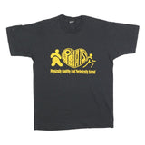 SCREEN STARS BEST Mens Black Physically Healthy And Technically Sound Graphic