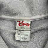 Disney 1/4 Zip - Medium Grey Polyester