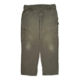 Carhartt Carpenter Pants - 34W 30L Gray Cotton