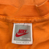 Cross Training Nike Graphic T-Shirt - XL Orange Cotton