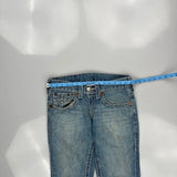 True Religion Boot Cut Jeans - 32W US 6 Blue Denim