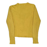 Tommy Hilfiger Jumper - Small Yellow Cotton