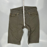 True Religion Shorts - 36W 11L Gray Cotton