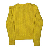 Ralph Lauren Sweater - Medium Yellow Cotton