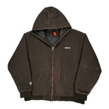 Nibco Logo Unbranded Workwear Jacket - 2XL Black Cotton Blend