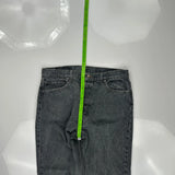 501 Levis Jeans - 36W 32L Grey Cotton