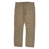 Lacoste Trousers - 33W 31L Beige Cotton Blend