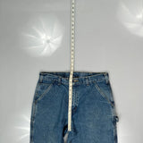 Carhartt Carpenter Jeans - 34W 30L Blue Cotton