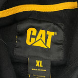 Cat Hoodie - XL Black Cotton Blend