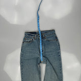 Levis Slim Fit Jeans - 26W US 2 Blue Cotton
