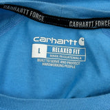 Dni Heating-Cooling-Refrigeration-Plumbing Carhartt T-Shirt - Large Blue Cotton