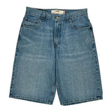 569 Loose Fit Levis Denim Shorts - 30W 11L Light Wash Cotton