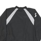 AUGUSTA Mens Black & Grey Stix Zip Jacket L Polyester Blend Athletic Sports