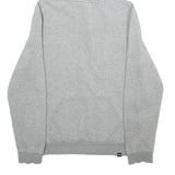 PUMA Mens Grey Hoodie S Cotton Blend Pullover Sweatshirt Casual